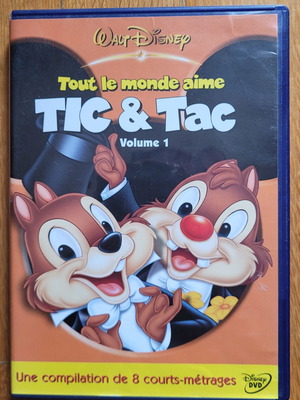 Children's DVD Tout le monde aime Tic & Tac like new