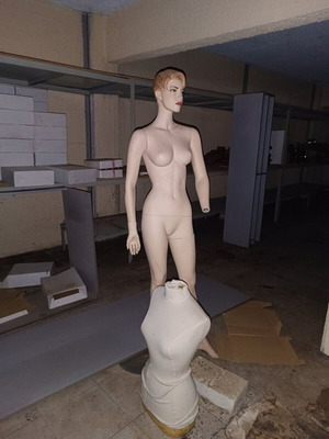 Mannequin doll used, small and big sizes