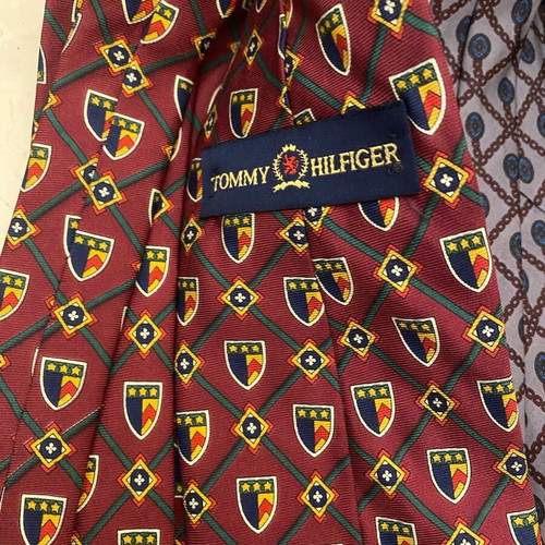 Vintage ties Tommy Hilfiger, Guy Laroche, Givenchy, Paco Rabanne like new, set of 4