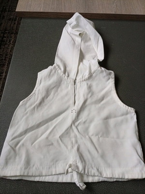 Girls' tunic 6 years white like new