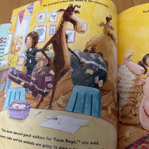 Turkey Goes to School children's book new in English