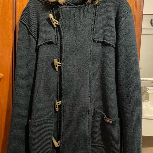 Tailor Made Knitwear knitted jacket like new, blue, one size