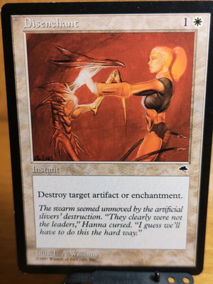 Карта Disenchant Magic the Gathering като нова
