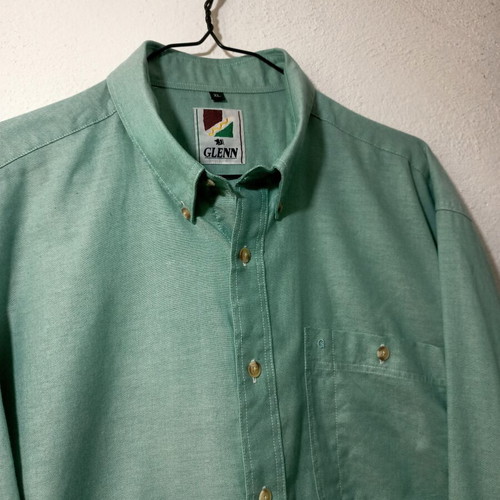Glenn vintage turquoise shirt XL like new