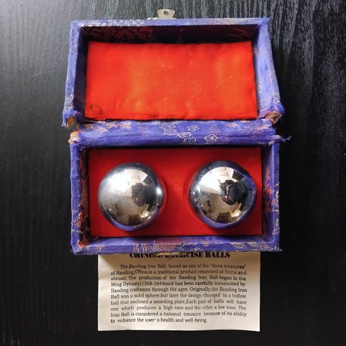 Metal Baoding Balls used for Relaxation and Stress Relief