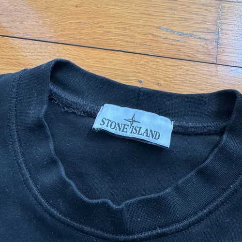 Stone Island Black Classic Crewneck medium used