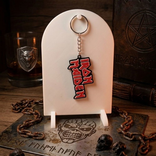 Iron Maiden 3D Printed Keychain new