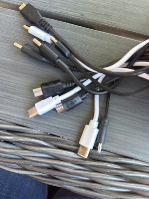 Καλώδια USB σαν καινούργια, πακέτο 10, με USB-A Micro USB USB-C