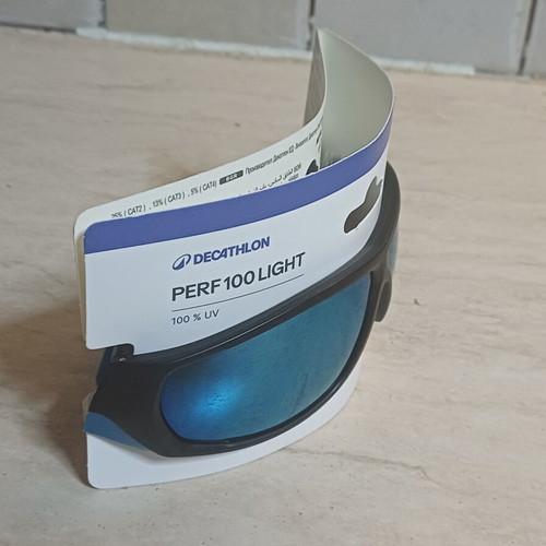 Quechua MH140 Hiking Sunglasses new, black and blue