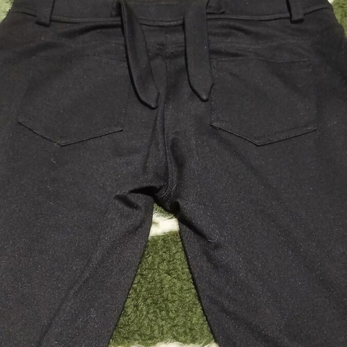 Women's leggings pants S/M black with spider web design, like new