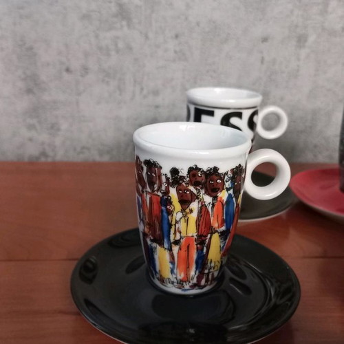 Collection cups used, set of 5 pieces