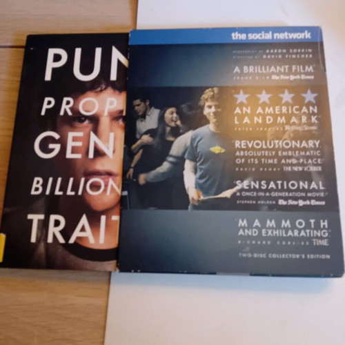 The Social Network Blu-Ray used, special edition with English subtitles