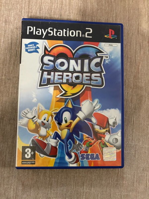 Sonic Heroes PlayStation 2 PS2 αγγλικό πλήρες μεταχειρισμένο