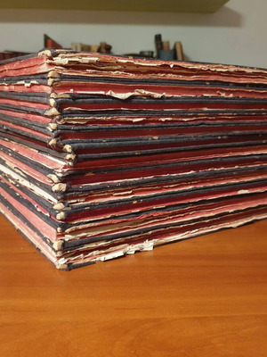 Μηναία Νικολαΐδη 1905 μεταχειρισμένα, σετ 12 τεύχη