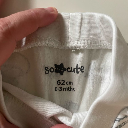 Baby pants for newborn new, cotton, size 62cm