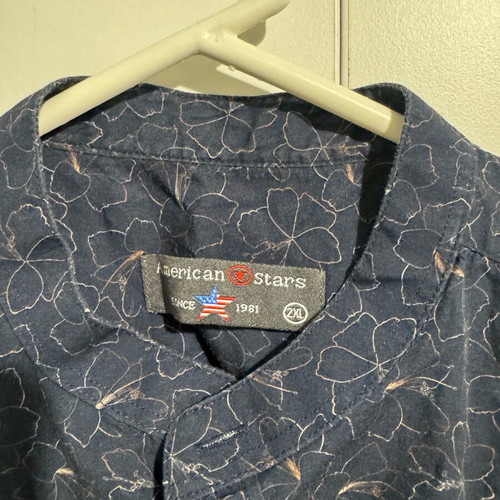 Shirt with pattern like new, size XXL