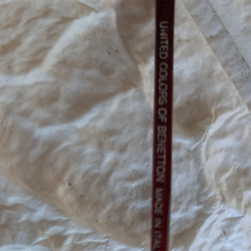 Benetton eyeglasses like new, unisex red frame, astigmatism lenses