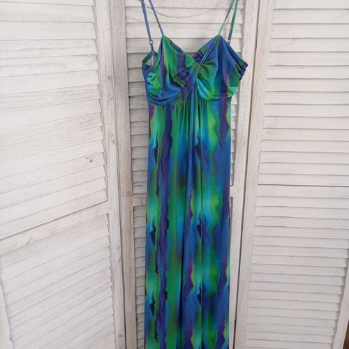 Mallory The Label Large Maxi Dress like new, colorful