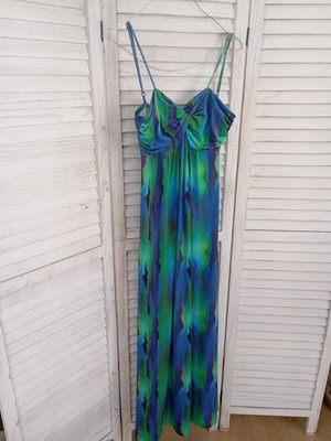 Mallory The Label Large Maxi Dress like new, colorful