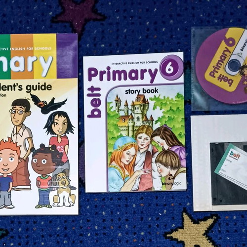Primary Belt 6 book set used with CD and diskette