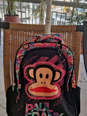 Τσάντα Paul Frank μεταχειρισμένη με ροδάκια για παιδιά δημοτικού