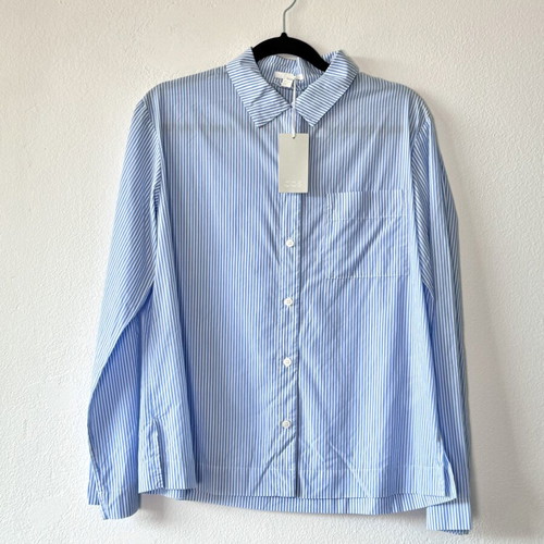 COS nightwear set size XS-S blue and white striped new