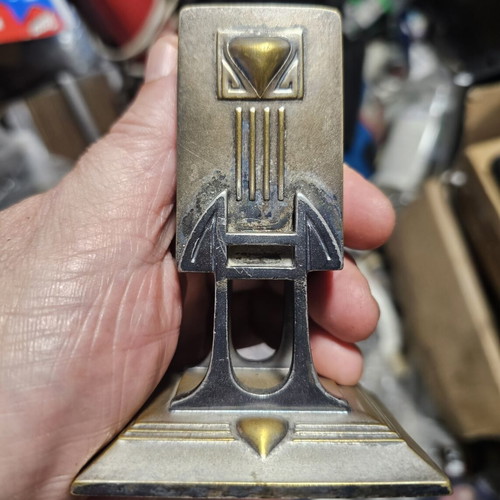 Vintage Art Deco matchbox holder