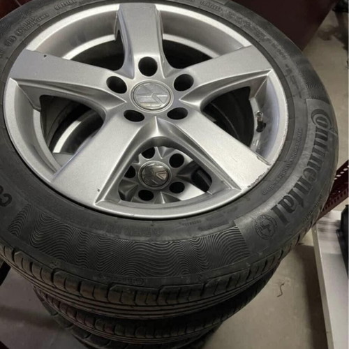 VW Golf7 rims and tires 16-inch used, factory original