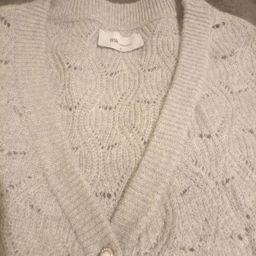 BSB wool knitted cardigan used, gray, size M