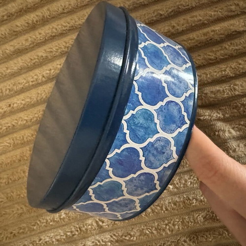 Marakes storage box blue like new