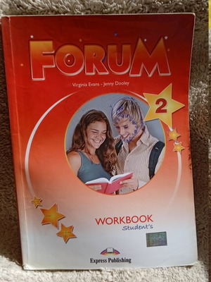Forum 2 Workbook Express Publishing English book used