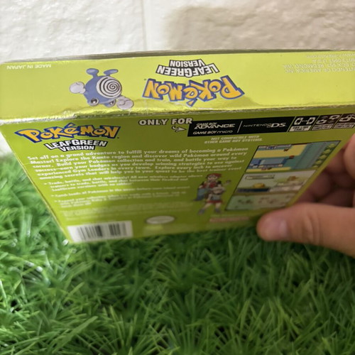 Pokémon LeafGreen Game Boy Advance game like new, original