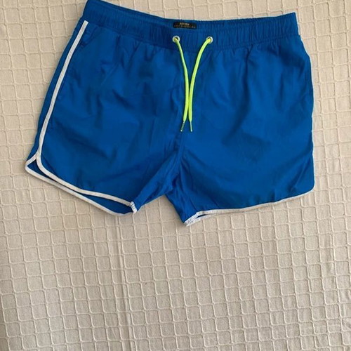 Blue swim shorts like new, fits M/L