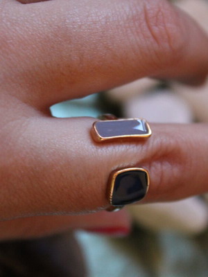 Ring blue-gray new