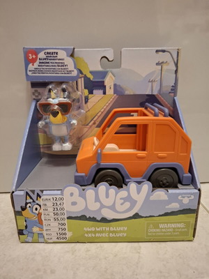 Bluey 4WD toy vehicle with figure