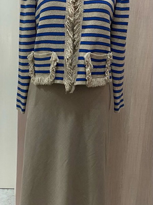 Couture jacket like new, multicolored with pockets