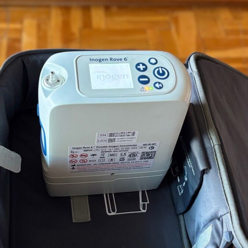 Inogen Rove 6 portable oxygen concentrator used