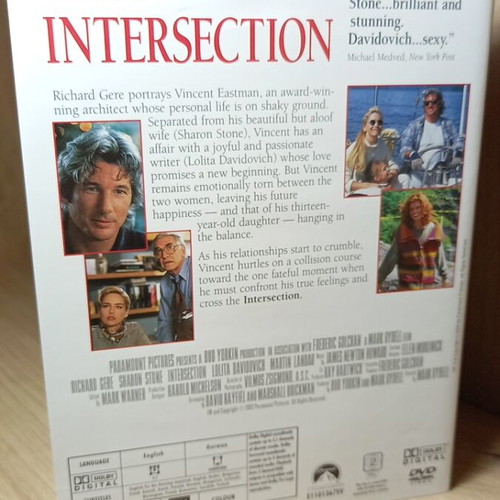 Intersection DVD like new with English subtitles