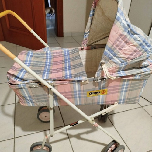 Doll stroller toy used, foldable