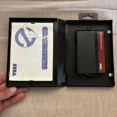 Ghostbusters SEGA Master System game, complete