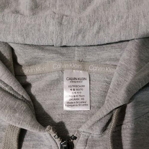 Calvin Klein cardigan used, thin cotton, size XS, gray