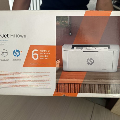 HP LaserJet M110we printer like new with 3 toners