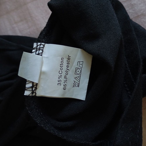 Black Shein men's t-shirt Large with print, like new