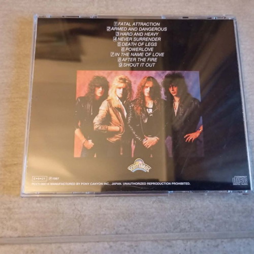 Lion Dangerous Attraction CD bootleg metal album