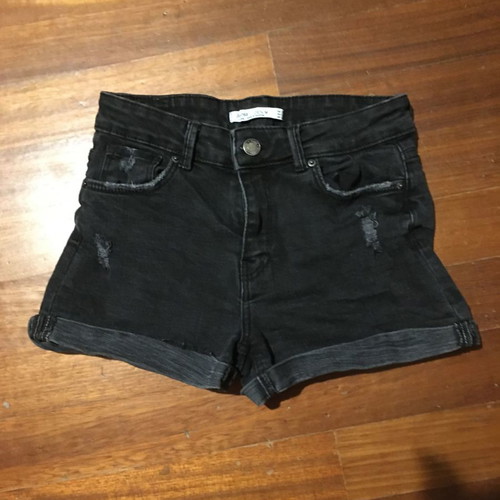 Bershka denim shorts new, high waist, size 36