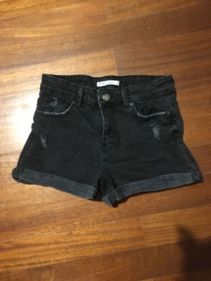 Bershka denim shorts new, high waist, size 36