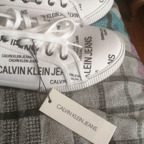 Calvin Clein men's sneakers new size 44 black-white