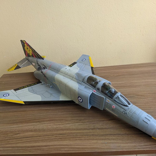 F-4 Phantom E 338 Aris Model Plane New, Hand-Painted with 3D Parts