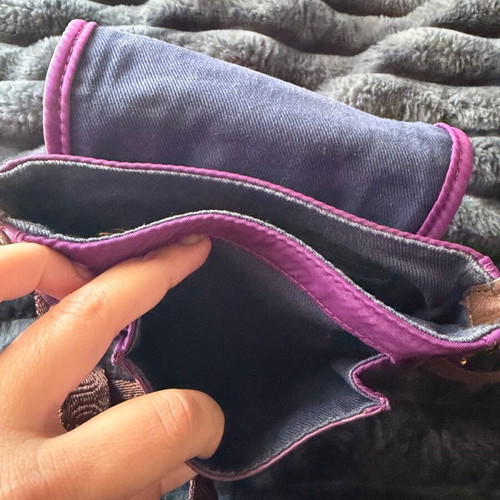 Juicy Couture bag purple like new, crossbody