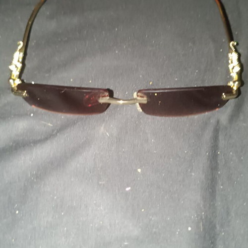 Cartier sunglasses like new, gold color